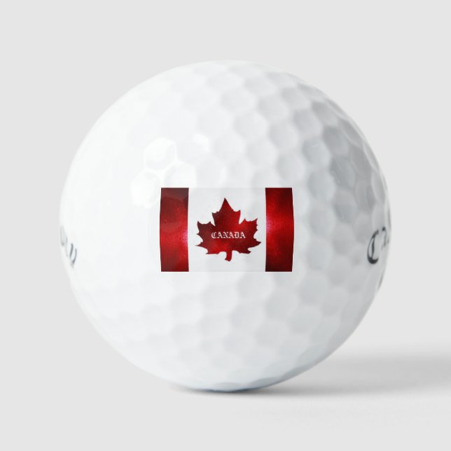Pelotas De Golf canadá (Anverso)