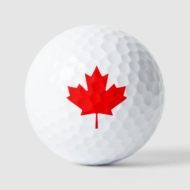Pelotas De Golf Canadá (Anverso)