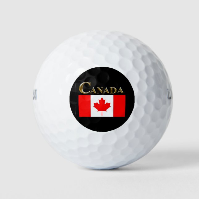 PELOTAS DE GOLF CANADÁ (Anverso)