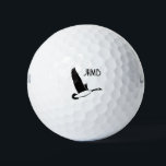 Pelotas De Golf Canada Goose Bird  Monogram Art<br><div class="desc">Customize with a monogram or your own text Canada Goose Bird</div>