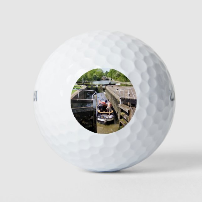PELOTAS DE GOLF CANAL NARROWBOATS (Anverso)