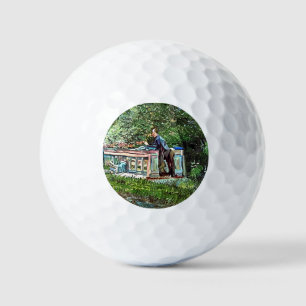 PELOTAS DE GOLF CANALES Y BARCAZAS ESTRECHAS