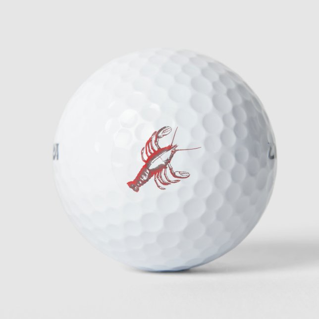 Pelotas De Golf Cangrejo (Anverso)