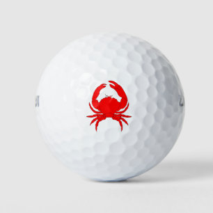 Pelotas De Golf Cangrejo-lindo-cangrejo-océano-esponja-personaliza