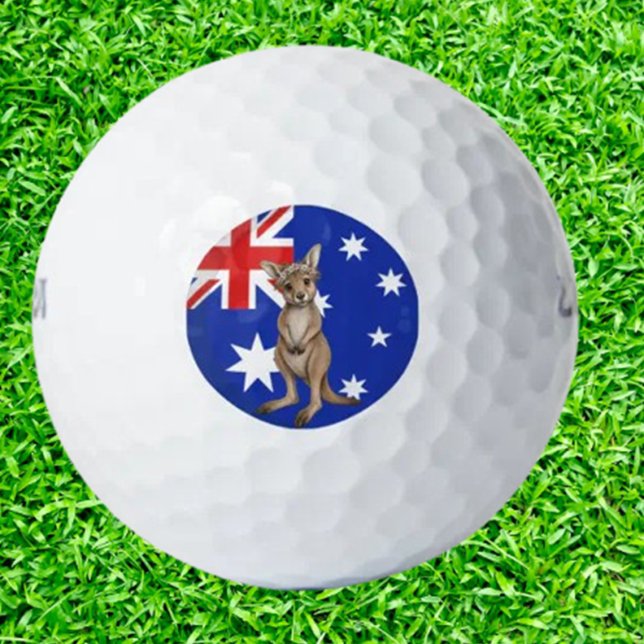 Pelotas De Golf Canguro australiano (Jumping for Joy with Aussie Kangaroo Golf Balls! )