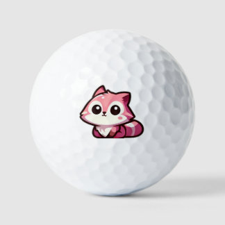 Pelotas De Golf Cañón de golf personalizado de un gato escalofrian