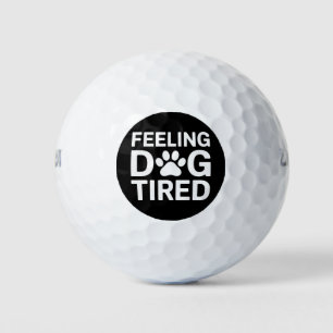 Pelotas De Golf Cansado como un Perro