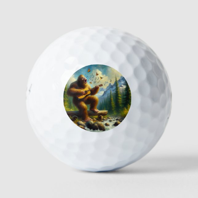 Pelotas De Golf Canto de los pies gigantes (Anverso)