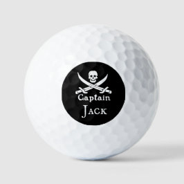 Pelotas De Golf Capitán pirata personalizado