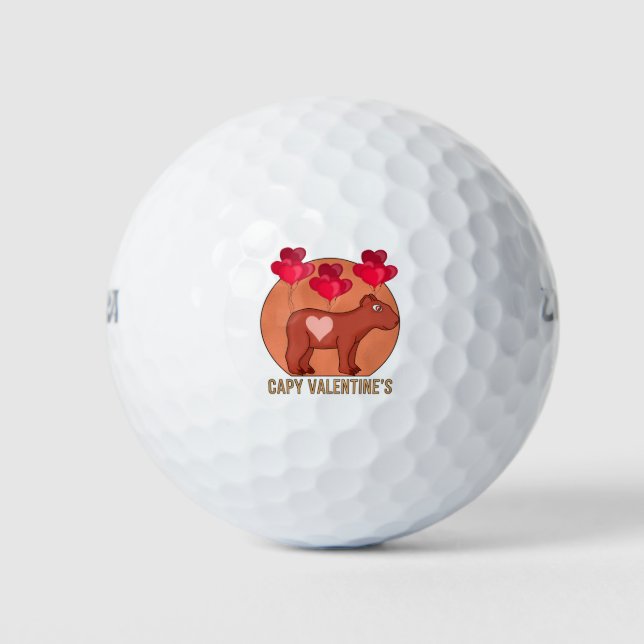 Pelotas De Golf Capy Valentine (Anverso)