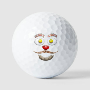 PELOTAS DE GOLF CARA FELIZ DE BRUNCH