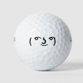 Pelotas De Golf Cara lenny memes (・020͡°・020͜・02º0͡°) Emoji de tex