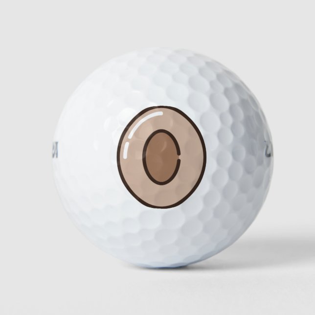 Pelotas De Golf caramelo (Anverso)