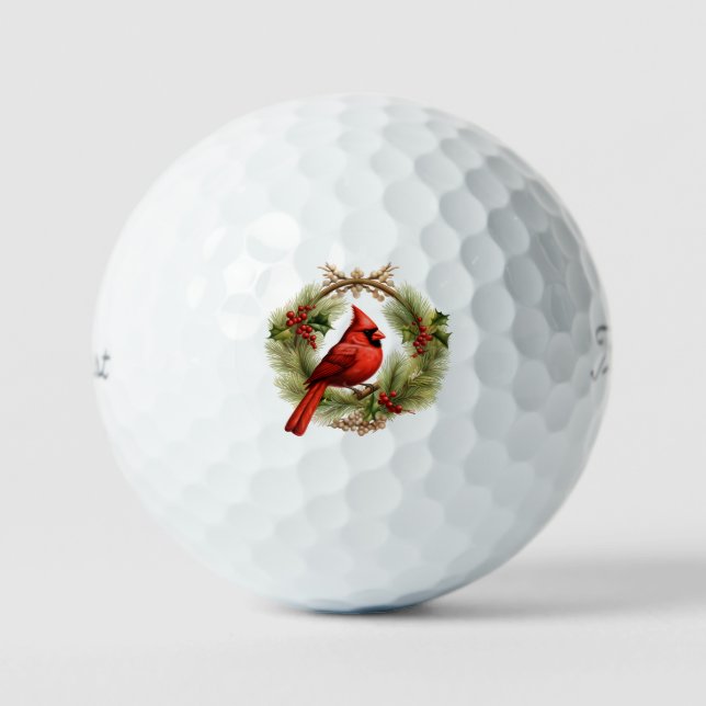 Pelotas De Golf Cardinal Golf Balls (Anverso)