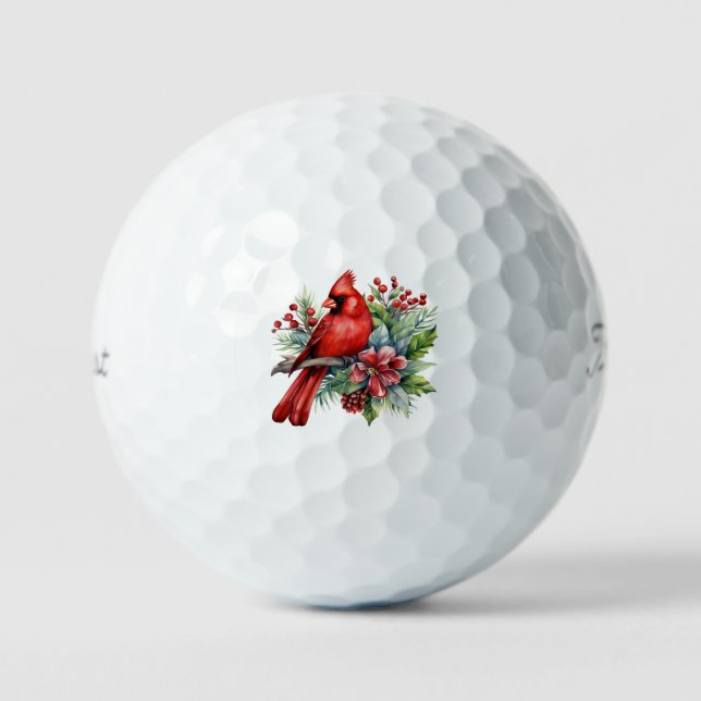 Pelotas De Golf Cardinal Golf Balls (Anverso)