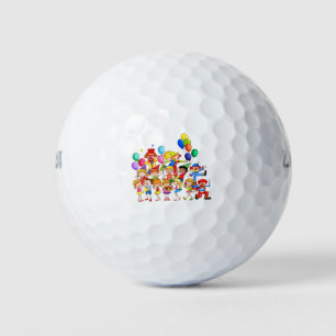 Pelotas De Golf Caricatura