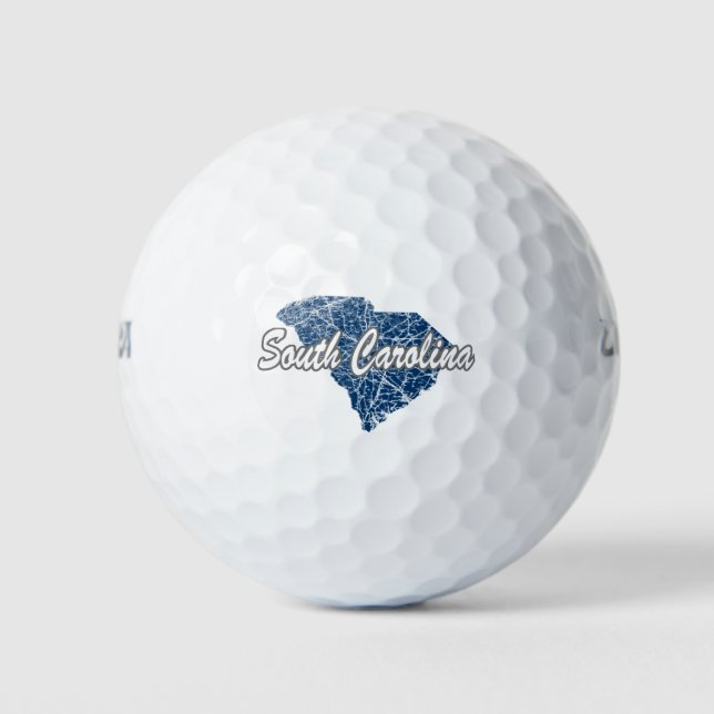 Pelotas De Golf Carolina del Sur (Anverso)