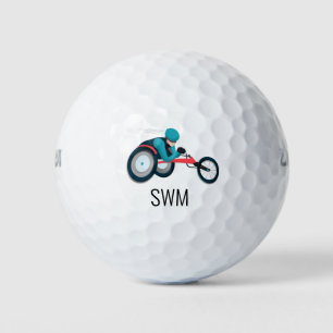 Pelotas De Golf Carreras en silla de ruedas