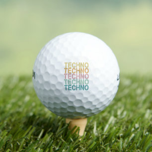 Pelotas De Golf Carretera de la casa de Techno Lettering