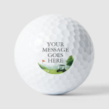 Carrito de Golf Clásico Mensaje Personalizado