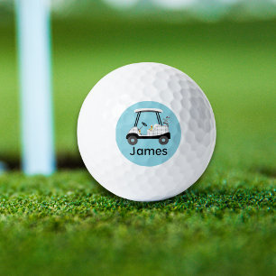 Pelotas De Golf Carrito de Golf con Cerveza y Hot Dog