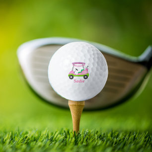 Pelotas De Golf Carrito de Golf Personalizado para Mujer con Cánce