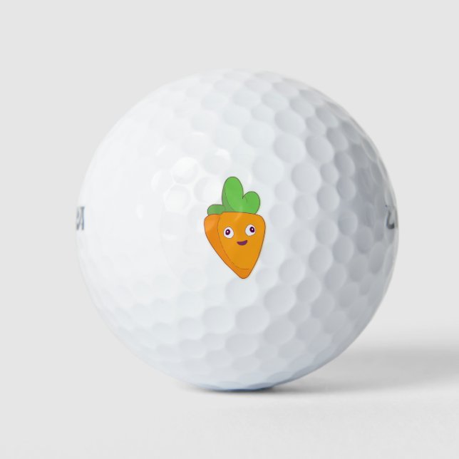 Pelotas De Golf Carrot Carrot Top Face 🥕 (Anverso)