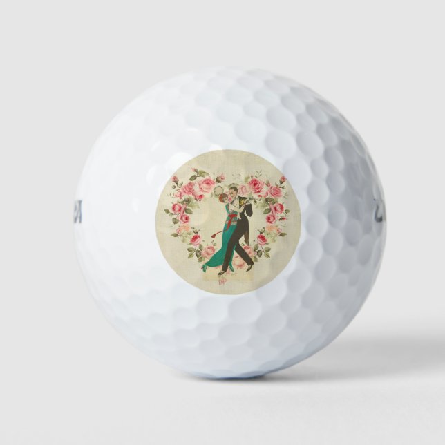 Pelotas De Golf Carte Postale Golf Ball (Anverso)