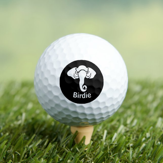 Pelotas De Golf Casa de la familia Elephant Blanco Dirección Repub (Camiseta in situ)