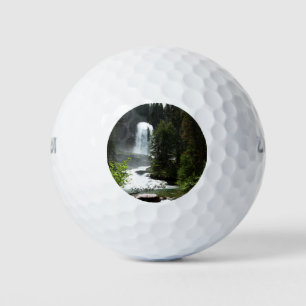 Pelotas De Golf Cascadas de Virginia en el Parque Nacional Glacier