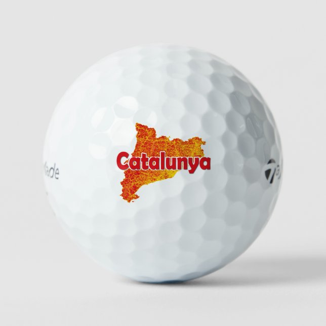 Pelotas De Golf Cataluña (Anverso)