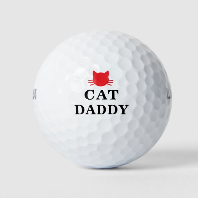 Pelotas De Golf Cataratas de golf de Cat Daddy (Anverso)