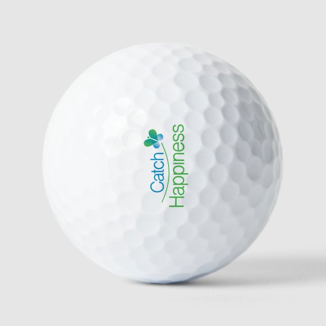 Pelotas De Golf Catch Happiness in your moments! (Anverso)