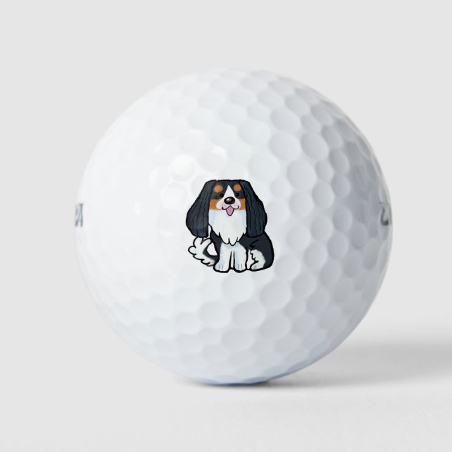 Pelotas De Golf Cavalier Kings Charles Spaniel (Anverso)