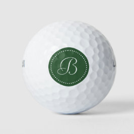 Pelotas De Golf Cazador de verde con puntos