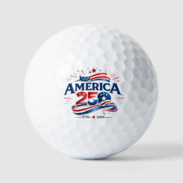 Pelotas De Golf Celebración América 250 1776–2026 Aniversario