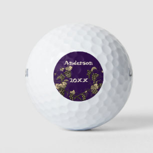 Pelotas De Golf Celebración de las vides de uva de cosecha de la f