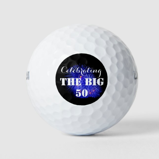 Pelotas De Golf Celebrando el GRAN 50 - (Anverso)
