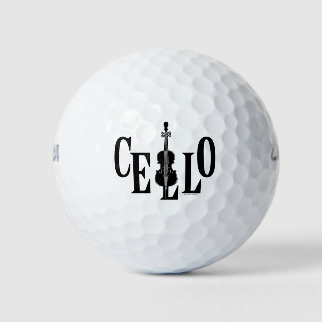 Pelotas De Golf Cello En Cello (Anverso)