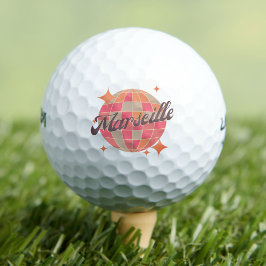 Pelotas De Golf Centro de golf Marseille City France Retro