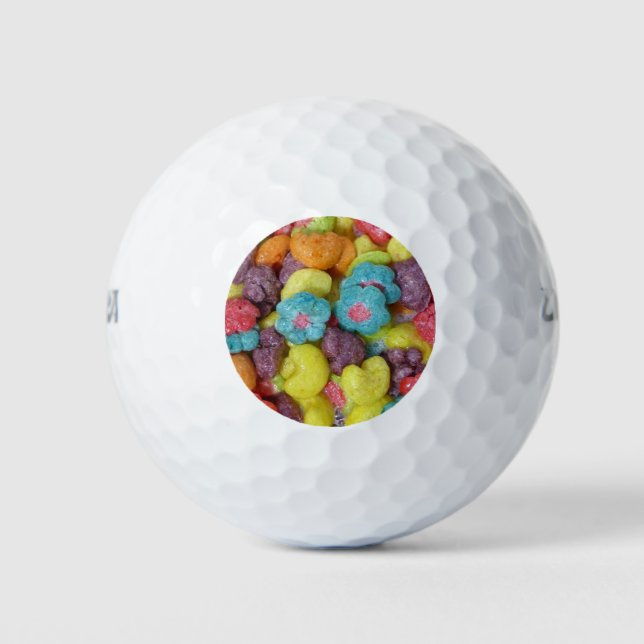Pelotas De Golf Cereal de la frutería (Anverso)