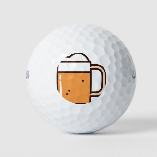 Pelotas De Golf cerveza (Anverso)