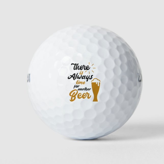 Pelotas De Golf Cerveza más atrevida (Anverso)