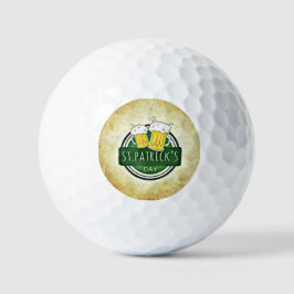 Pelotas De Golf Cervezas del Día de San Patricio