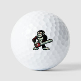 Pelotas De Golf Chainsaw Chimp