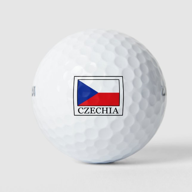 Pelotas De Golf Checia (Anverso)