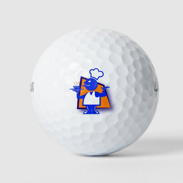 Pelotas De Golf Chef (Anverso)