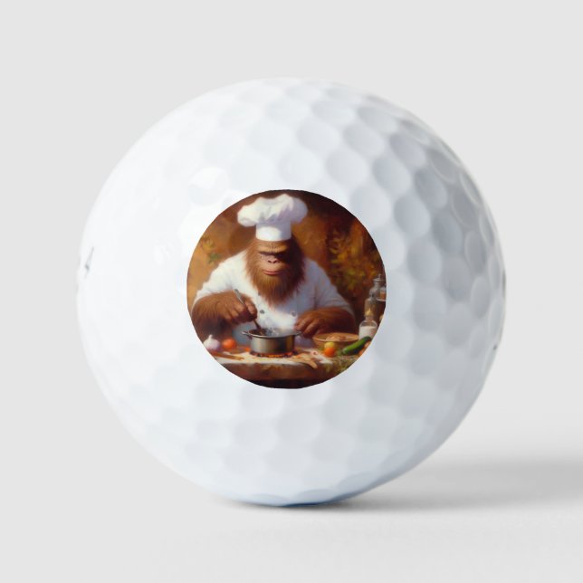 Pelotas De Golf Chef Bigfoot (Anverso)