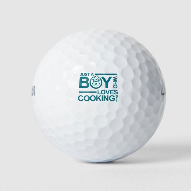Pelotas De Golf ¡Chef! ¡Cocina! ¡Cocina! ¡Regalo para cocineros! C (Anverso)