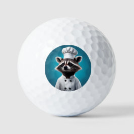 Pelotas De Golf Chef Raccoon